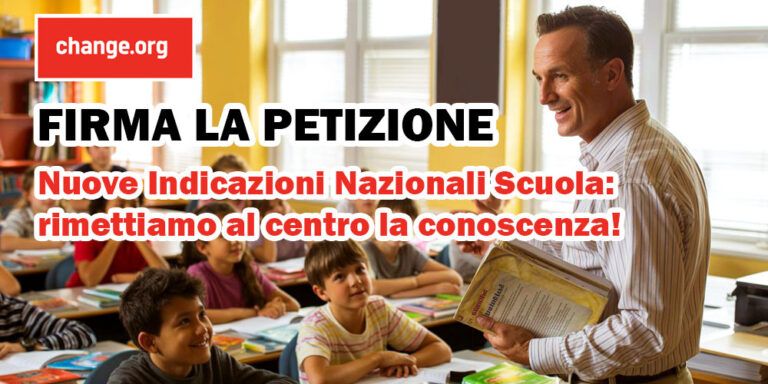 Petizione su Change.org