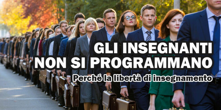 La pedagogia non può salvare il mondo