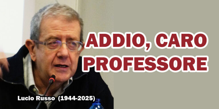 Buon viaggio, caro professore…