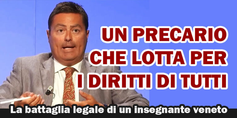 Riconoscimento dei diritti dei docenti: la battaglia è appena iniziata