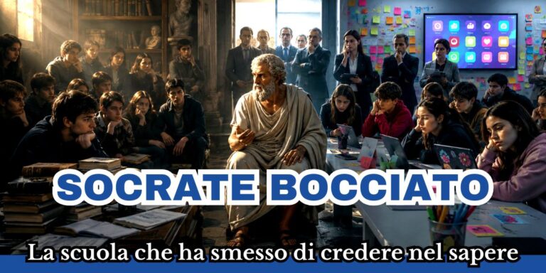 Il professor Socrate e la scuola che licenziò il sapere